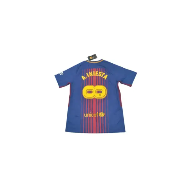 Camiseta Retro FC Barcelona ESPECIAL INIESTA 2017/18 - Imagen 2