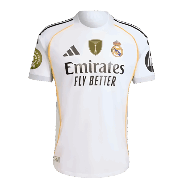 Camiseta Real Madrid Especial Mundial Clubes 2025/26 (Parches Incluidos)